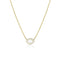 horizontal marquise diamond choker with double halo, in 18k yellow gold <span class='visuallyhidden'>Call, text 323-404-2959 for shop help.</span>
